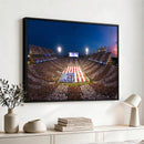 Oklahoma Sooners Memorial Stadium Wall Art Canvas Print,