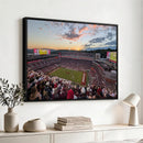 Donald W. Reynolds Razorback Stadium Wall Art Canvas Print –