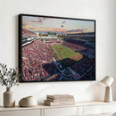 Ole Miss Rebels Vaught Hemingway Stadium Wall Art Canvas
