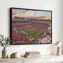 Donald W. Reynolds Razorback Stadium Wall Art Canvas Print –