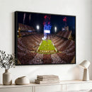 Oklahoma Memorial Stadium Wall Art Canvas Print – Oklahoma