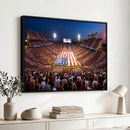 Oklahoma Memorial Stadium Wall Art Canvas Print – Oklahoma