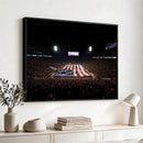 Oklahoma Memorial Stadium Wall Art Canvas Print – Oklahoma