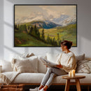 Konrad Petrides View From Mount Helm Wall Art Canvas Print - by MyGreatCanvas | Canvas Wall Art Prints | Photo Prints & Wall Decor