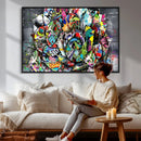 Abstract Graffiti Collage Street Art Wall Art Canvas Print by MyGreatCanvas | Canvas Wall Art Prints | Photo Prints & Wall Decor