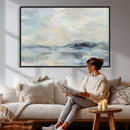 Abstract Coastal Landscape Wall Art Canvas Print – Soft Blue by MyGreatCanvas | Canvas Wall Art Prints | Photo Prints & Wall Decor