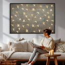 Flying Birds Canvas Wall Art, Vintage Bird Flock Pattern by MyGreatCanvas | Canvas Wall Art Prints | Photo Prints & Wall Decor