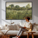 Wildflower Meadow Canvas Wall Art, Impressionist Overgrown by MyGreatCanvas | Canvas Wall Art Prints | Photo Prints & Wall Decor