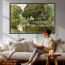 Anders Zorn Watercolor Canvas Print, Örtofta 1905 Swedish by MyGreatCanvas | Canvas Wall Art Prints | Photo Prints & Wall Decor