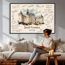 Wedding Guest Book Alternative Wall Art Canvas Print, Personalized Wedding Signature Poster, Custom Couple Photo Guestbook Canvas by MyGreatCanvas | Canvas Wall Art Prints | Photo Prints & Wall Decor