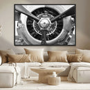 Vintage Airplane Wall Art Canvas Print by MyGreatCanvas | Canvas Wall Art Prints | Photo Prints & Wall Decor