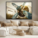 Vintage Airplane Canvas Print by MyGreatCanvas | Canvas Wall Art Prints | Photo Prints & Wall Decor