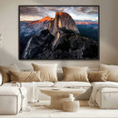 Half Dome Yosemite Wall Art – Majestic Mountain Landscape by MyGreatCanvas | Canvas Wall Art Prints | Photo Prints & Wall Decor