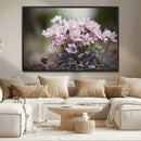 Pink Wild Flower Canvas Print by MyGreatCanvas | Canvas Wall Art Prints | Photo Prints & Wall Decor