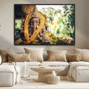 Hinduism Statue Wall Art Canvas Print