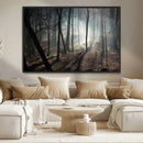 Dark Family and Tree Wall Art Canvas Print by MyGreatCanvas | Canvas Wall Art Prints | Photo Prints & Wall Decor
