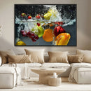 Kithen Vegetables World Wall Art Canvas Print