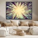 Tree and Sunshine Canvas Print