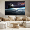 Space and Planet Canvas Print by MyGreatCanvas | Canvas Wall Art Prints | Photo Prints & Wall Decor