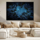 Forest and Stars Wall Art Canvas Print by MyGreatCanvas | Canvas Wall Art Prints | Photo Prints & Wall Decor