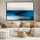 Dark Blue Abstract Wall Art Canvas Print by MyGreatCanvas | Canvas Wall Art Prints | Photo Prints & Wall Decor