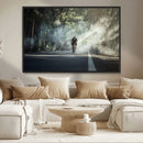 Cycling Road Bike in the Morning, Cycling Road Bike Canvas by MyGreatCanvas | Canvas Wall Art Prints | Photo Prints & Wall Decor