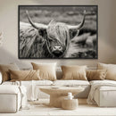 Cow Focus Canvas Wall Art Print by MyGreatCanvas | Canvas Wall Art Prints | Photo Prints & Wall Decor