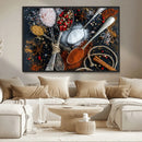 Spices and Seasonings Canvas Wall Art – Colorful Triptych by MyGreatCanvas | Canvas Wall Art Prints | Photo Prints & Wall Decor