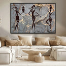 Abstract African Womens Art Canvas Print by MyGreatCanvas | Canvas Wall Art Prints | Photo Prints & Wall Decor