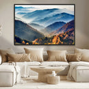 Mountains Forest Autumn Wall Art Canvas Print by MyGreatCanvas | Canvas Wall Art Prints | Photo Prints & Wall Decor