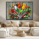 Spoonful of Spices Cooking Wall Art Canvas Print - Vibrant by MyGreatCanvas | Canvas Wall Art Prints | Photo Prints & Wall Decor