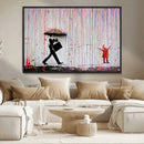 Banksy Wall Art Canvas Print, Framed Graffiti Art Picture by MyGreatCanvas | Canvas Wall Art Prints | Photo Prints & Wall Decor