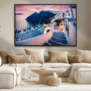 Santorini Island Wall Art Canvas Print by MyGreatCanvas | Canvas Wall Art Prints | Photo Prints & Wall Decor