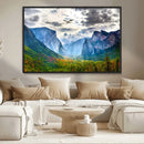 Yosemite Park Half Dome 3 Panel Canvas Print | Large Giclée by MyGreatCanvas | Canvas Wall Art Prints | Photo Prints & Wall Decor