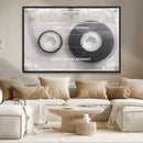Vintage Cassette Tape Canvas Wall Art - Inspirational 'Life by MyGreatCanvas | Canvas Wall Art Prints | Photo Prints & Wall Decor