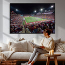 Washington-Grizzly Stadium Canvas Print, American Football