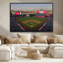 Los Angeles Angels Baseball Canvas Print - Anaheim Angel