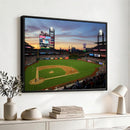 Citizens Bank Park Philadelphia Phillies Wall Art Canvas |