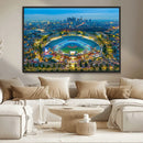 Los Angeles Dodgers Wall Art Canvas, Dodger Stadium Wall Art