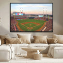Cincinnati Reds Baseball Print Canvas- Cincinnati