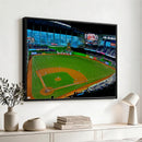 Miami Marlins Baseball Team Print - Miami LoanDepot Park
