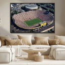 Michigan Wolverines Football Team Print - Ann Arbor Michigan