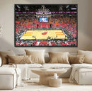 Miami Heat Basketball Team Print Wall Art- Kaseya Center by MyGreatCanvas | Canvas Wall Art Prints | Photo Prints & Wall Decor