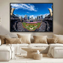 San Diego Padres Baseball Team Print - Petco Park Stadium by MyGreatCanvas | Canvas Wall Art Prints | Photo Prints & Wall Decor