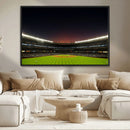 Yankee Stadium Night Game Triple Canvas, Yankee Stadium