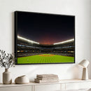Yankee Stadium Night Game Triple Canvas, Yankee Stadium