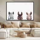 Horse Wall Art - Minimalist Horse Triptych Wall Art – Modern by MyGreatCanvas | Canvas Wall Art Prints | Photo Prints & Wall Decor