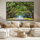 Wormsloe State Plantation Driveway Wall Art Canvas Print by MyGreatCanvas | Canvas Wall Art Prints | Photo Prints & Wall Decor