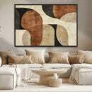 Wabi Sabi Abstract Wall Art Canvas Print | Large Minimalist by MyGreatCanvas | Canvas Wall Art Prints | Photo Prints & Wall Decor