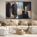 Minimalist Wabi Sabi Abstract Geometric Wall Art Canvas